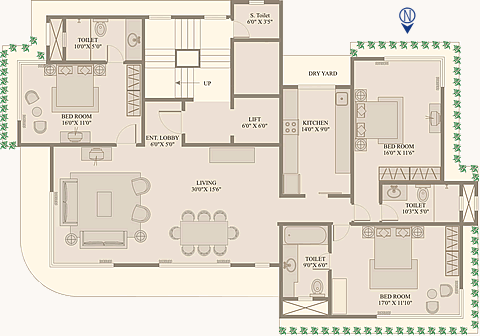 CLick here to view enlarged floor plan